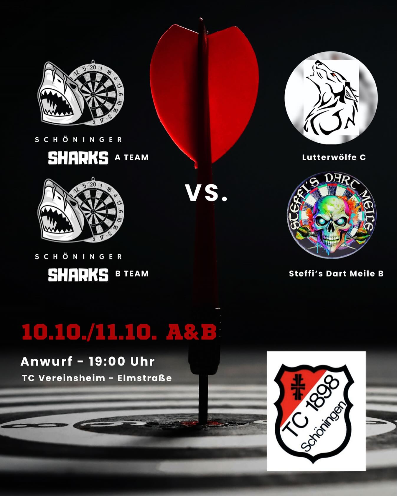 2025 Darts Spieltag 10.10.25