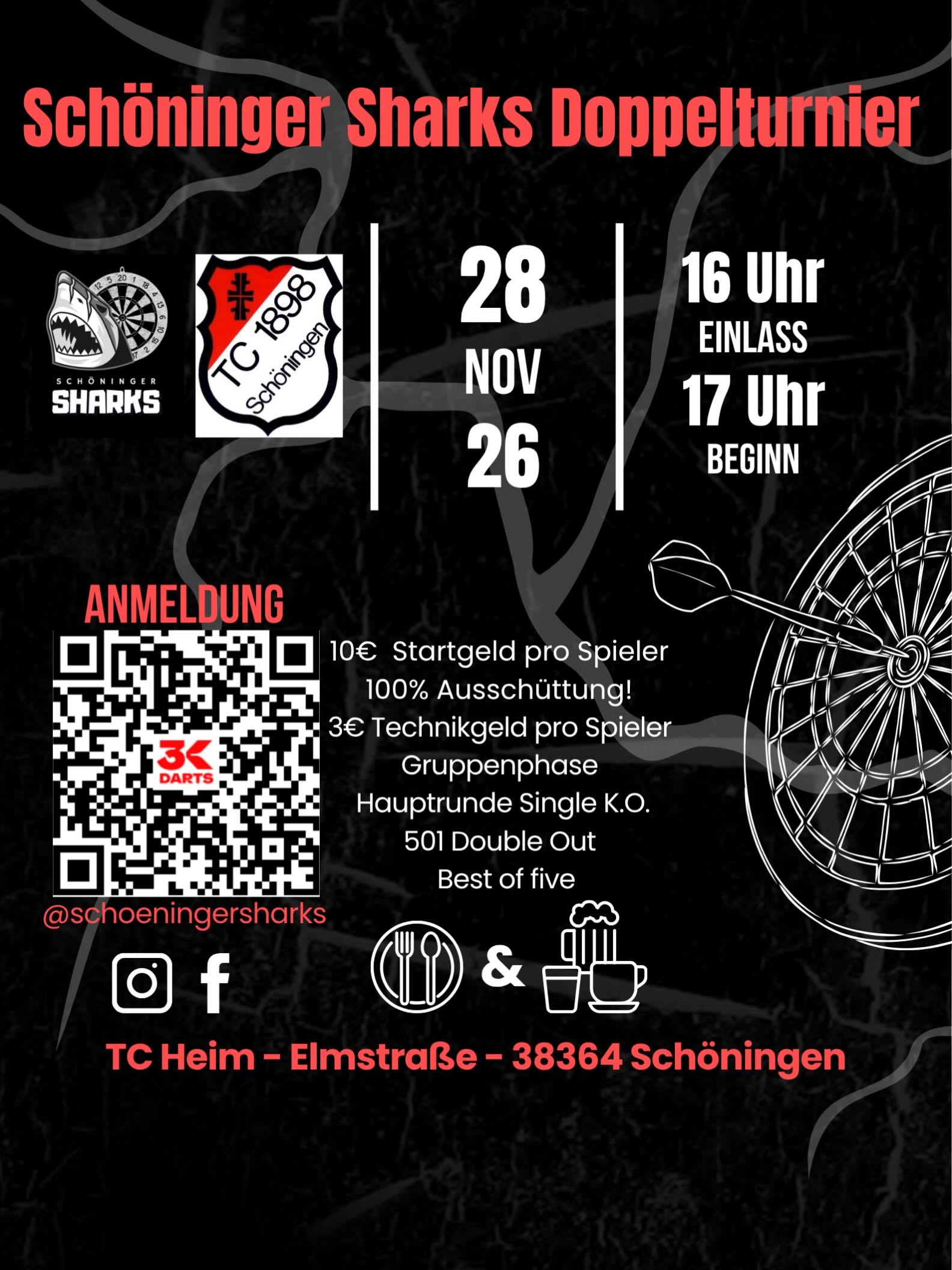 2026 Darts Doppelturnier 28.11.2026