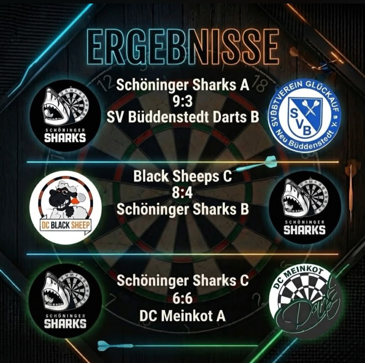2026 Darts Ergebnisse 09.10.26