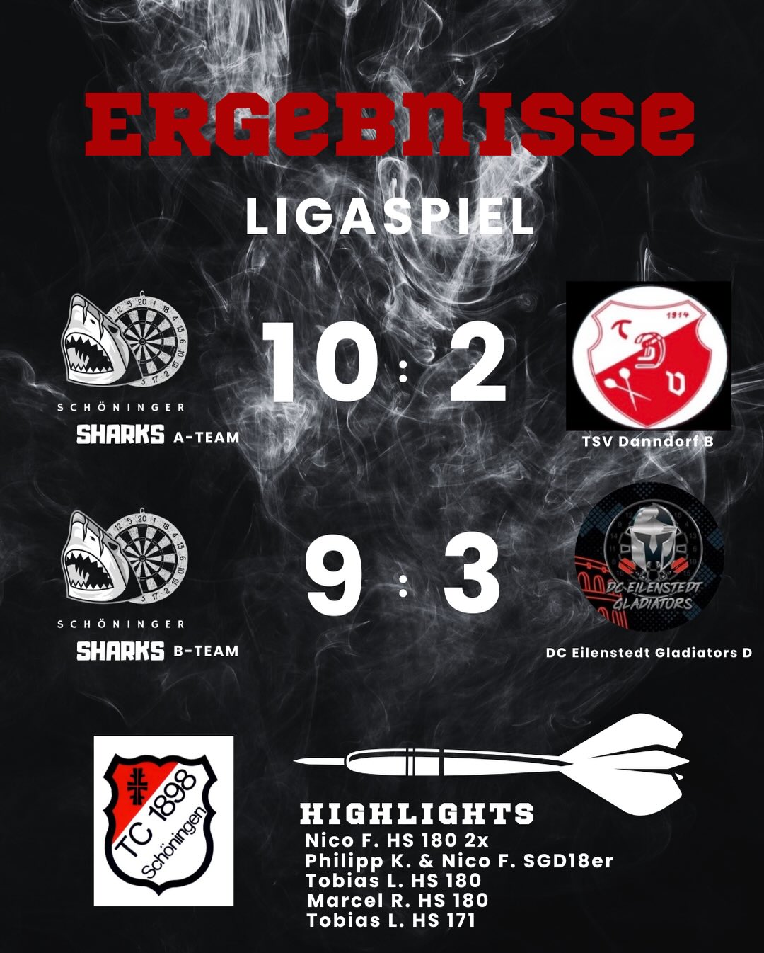 Darts 2026 Heimspiel 07.02.26