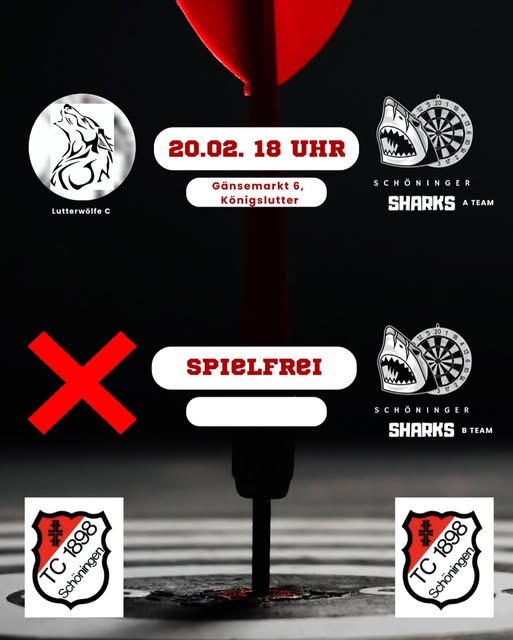 Darts Spieltag 20.02.2026